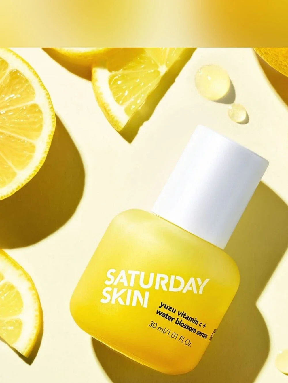 Saturday Skin Yuzu Vitamin C + Water Blossom Serum • Brightening Hydration • NIB